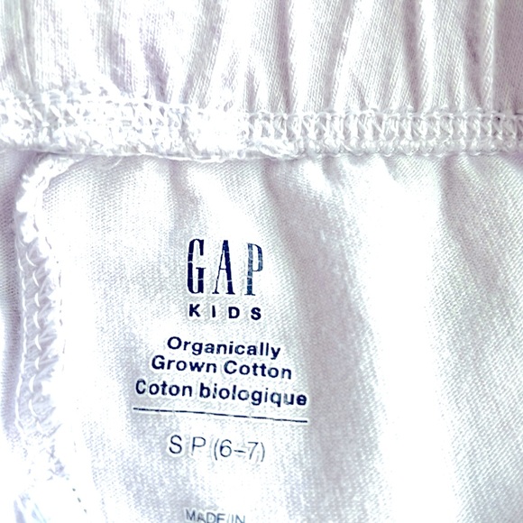 Gap Organic Cotton Purple Swirl Leggings, Size Small (6/7) - Picture 4 of 4